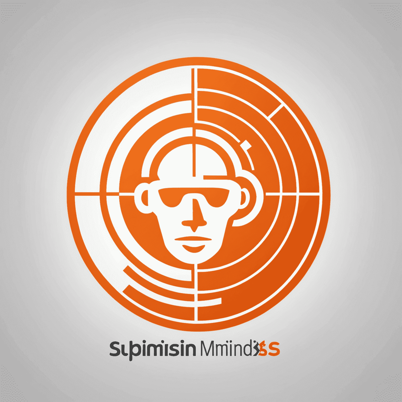 MzansiMinds logo in orange and white, featuring a stylized icon representing innovation and consulting