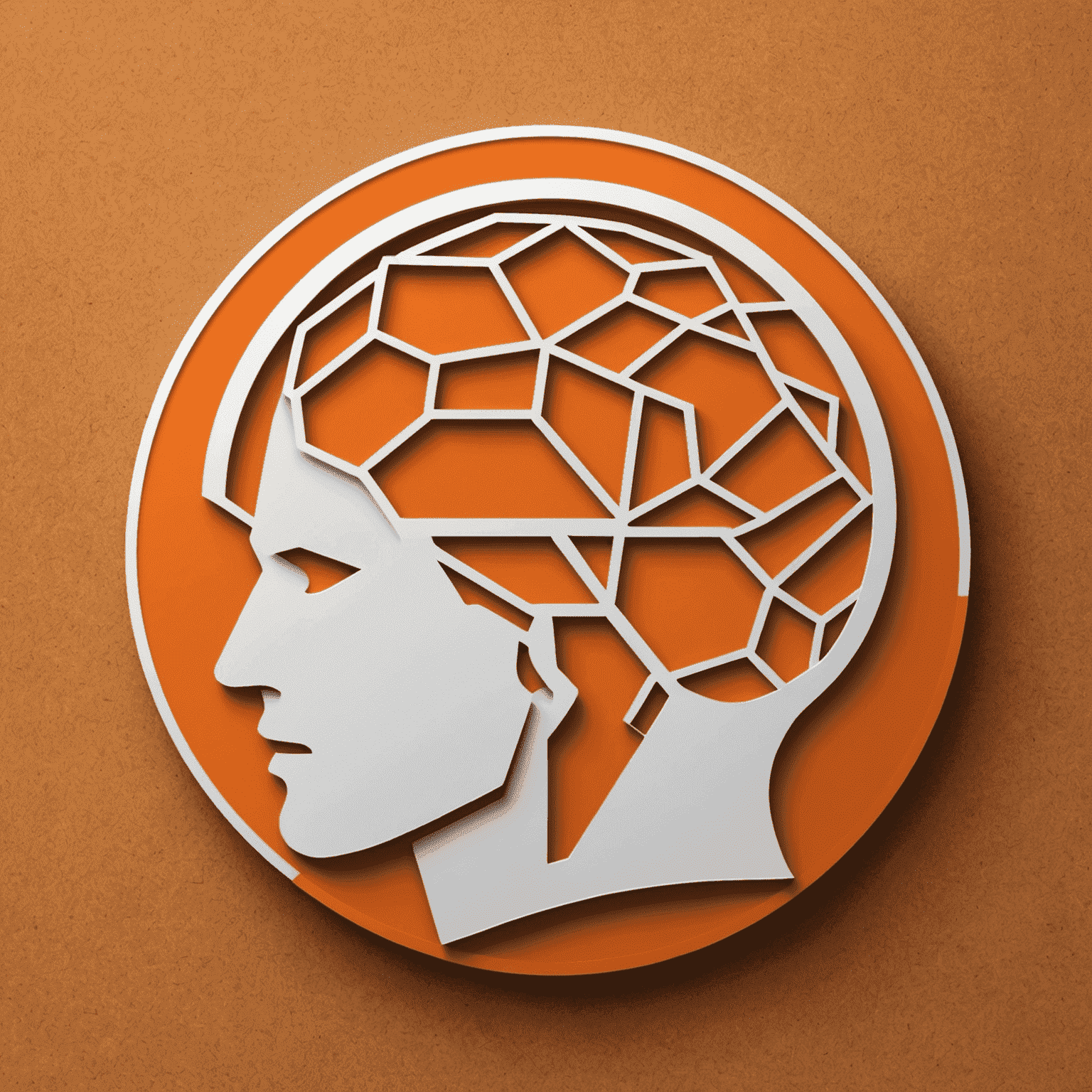 MzansiMinds logo in orange and white, featuring a stylized icon representing innovation and consulting